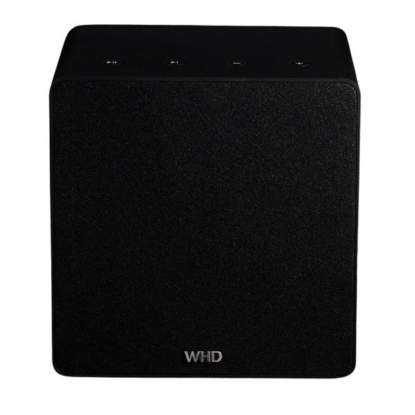 WHD | Qube XL Bluetooth (W)LAN Highend Straming Lautsprecher (Aluminium schwarz)
