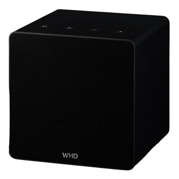 WHD | Qube XL Bluetooth (W)LAN Highend Straming Lautsprecher (Aluminium schwarz)