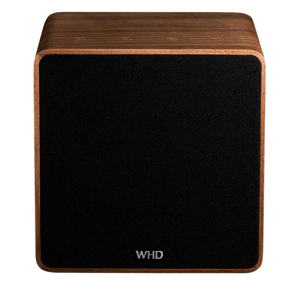 WHD | Qube XL Bluetooth (W)LAN Highend Streaming Lautsprecher (Nussbaum)