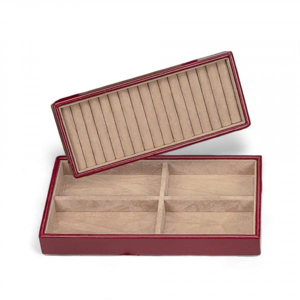 WINDROSE | Schmuckkassette Charmbox Merino rot (803350.00)