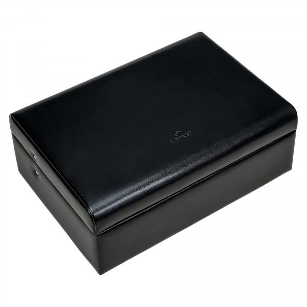 WINDROSE | Schmuckkassette Charmbox Merino schwarz (803350.08)
