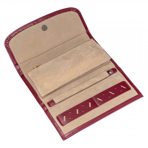WINDROSE | Schmucktasche Merino rot (803340.00)