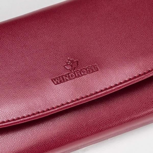 WINDROSE | Schmucktasche Merino rot (803340.00)