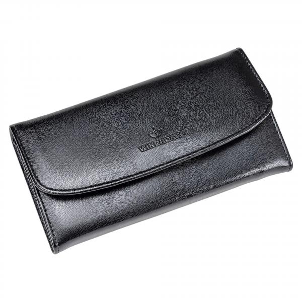 WINDROSE | Schmucktasche Merino schwarz (803340.08)