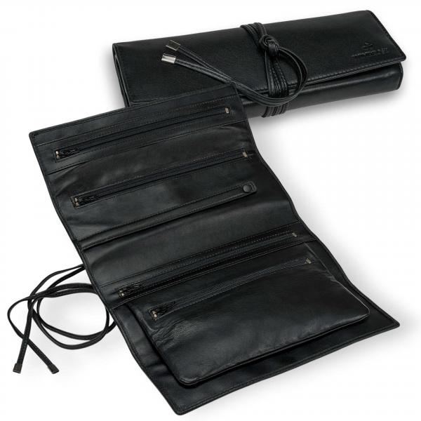 Preview: WINDROSE | Schmuckrolle Nappa schwarz (803100.08)