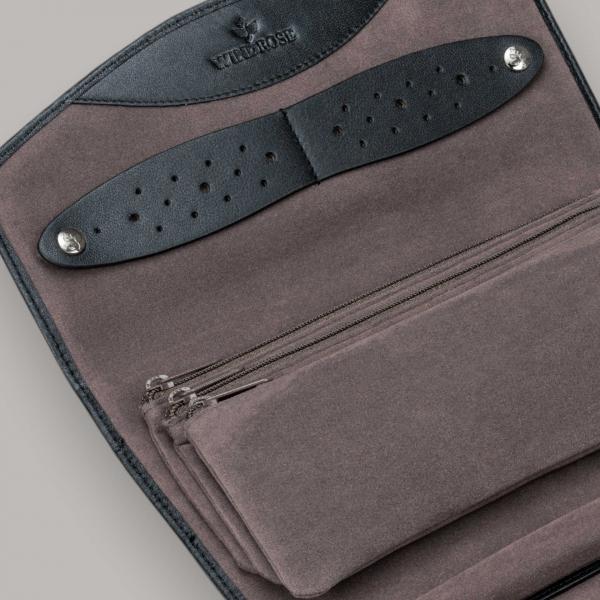 WINDROSE | Schmuckrolle Nappa schwarz (803101.08)