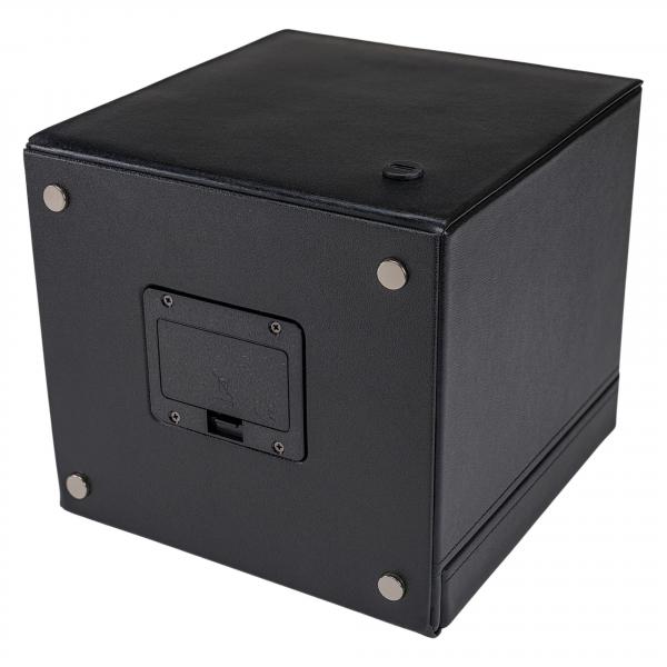 WINDROSE | Uhrenbeweger Ambiance 1 Uhr Leder Velours schwarz (851101.08)