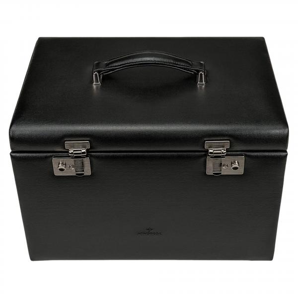 WINDROSE | Schmuckkoffer Ambiance Rindleder schwarz (803216.08)