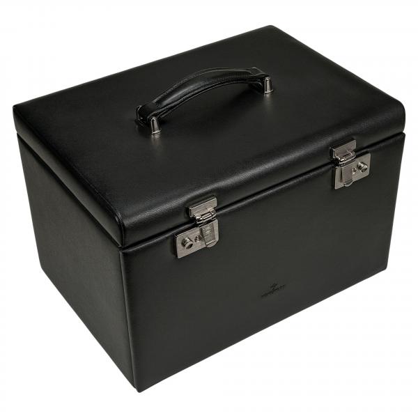 WINDROSE | Schmuckkoffer Ambiance Rindleder schwarz (803216.08)