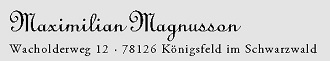 Magister & Garamond