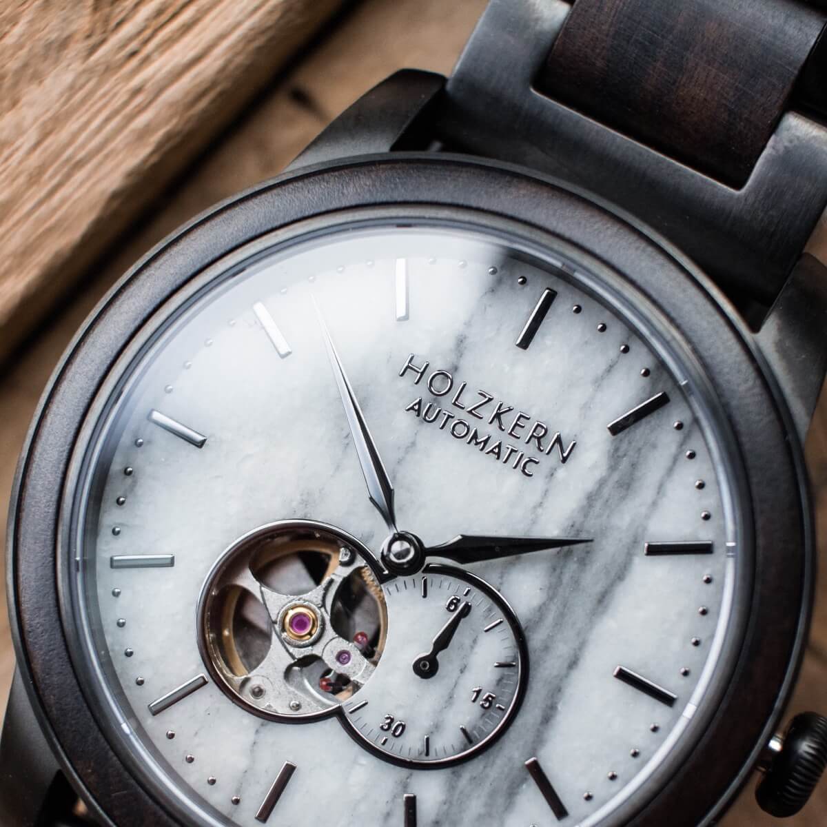 San Juan Armbanduhren Aus Holz FÃ¼r Herren Montre Holzkern San