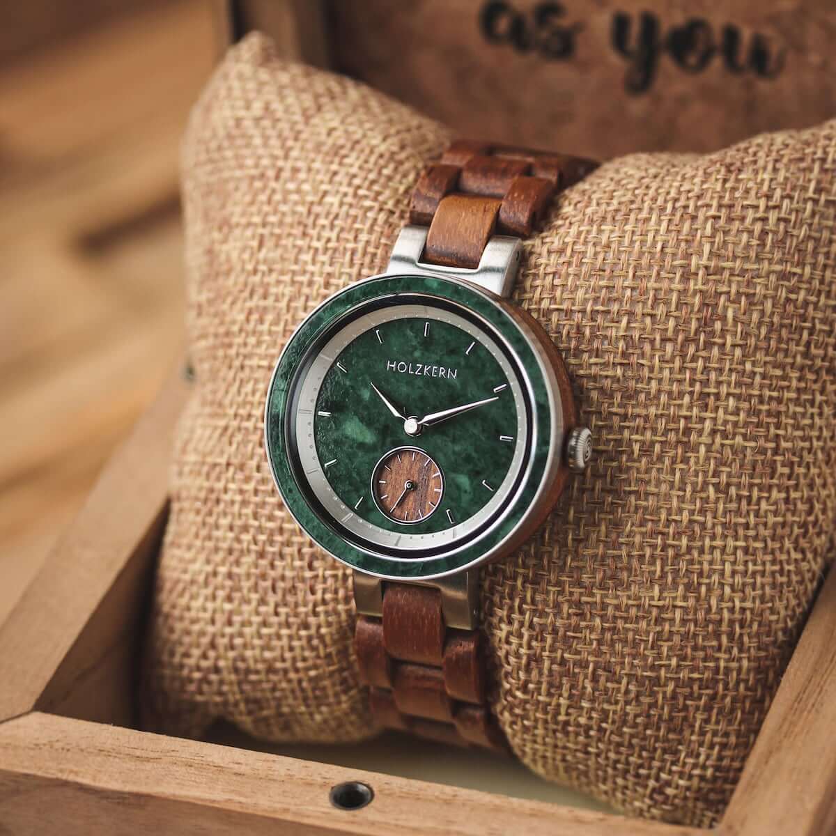 HOLZKERN Kappa Damen Armbanduhr