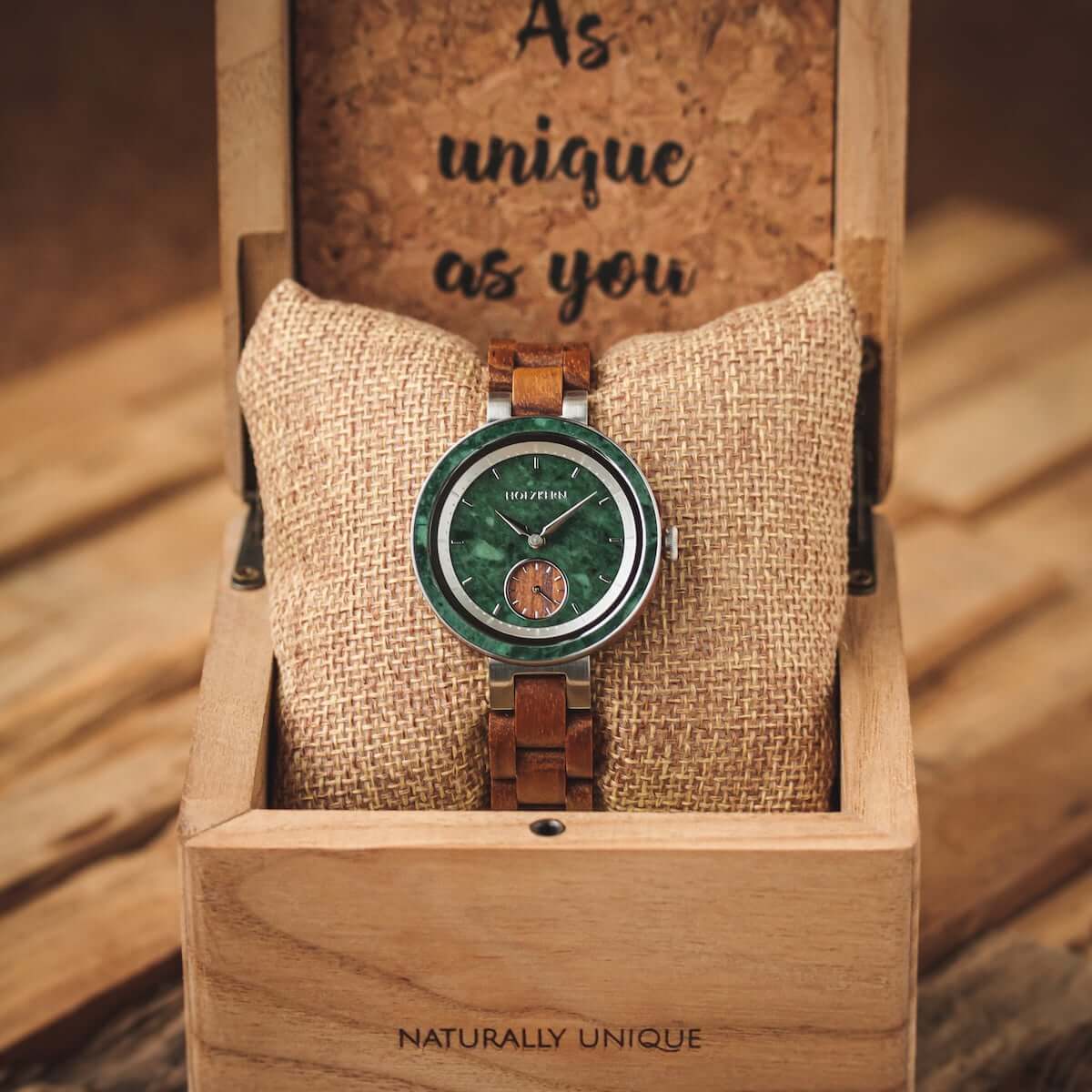 HOLZKERN Kappa Damen Armbanduhr