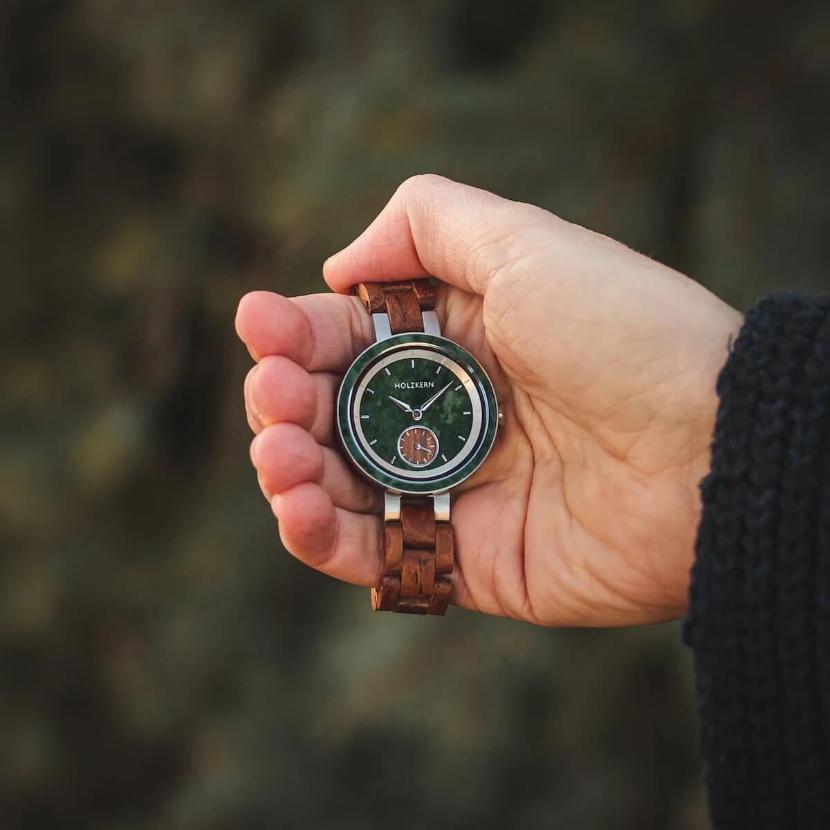 HOLZKERN Kappa Damen Armbanduhr