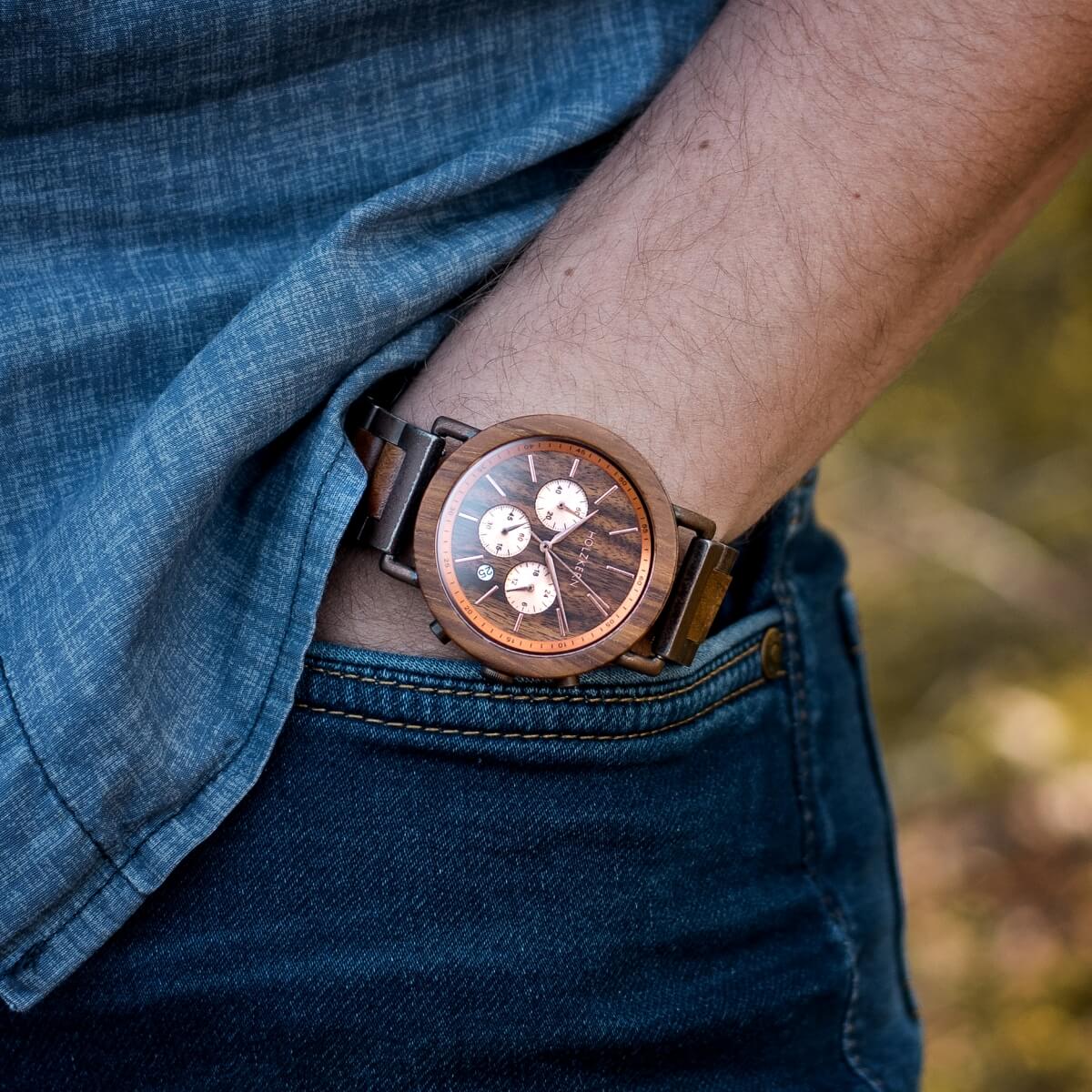 HOLZKERN Kelvin Herren Chronograph