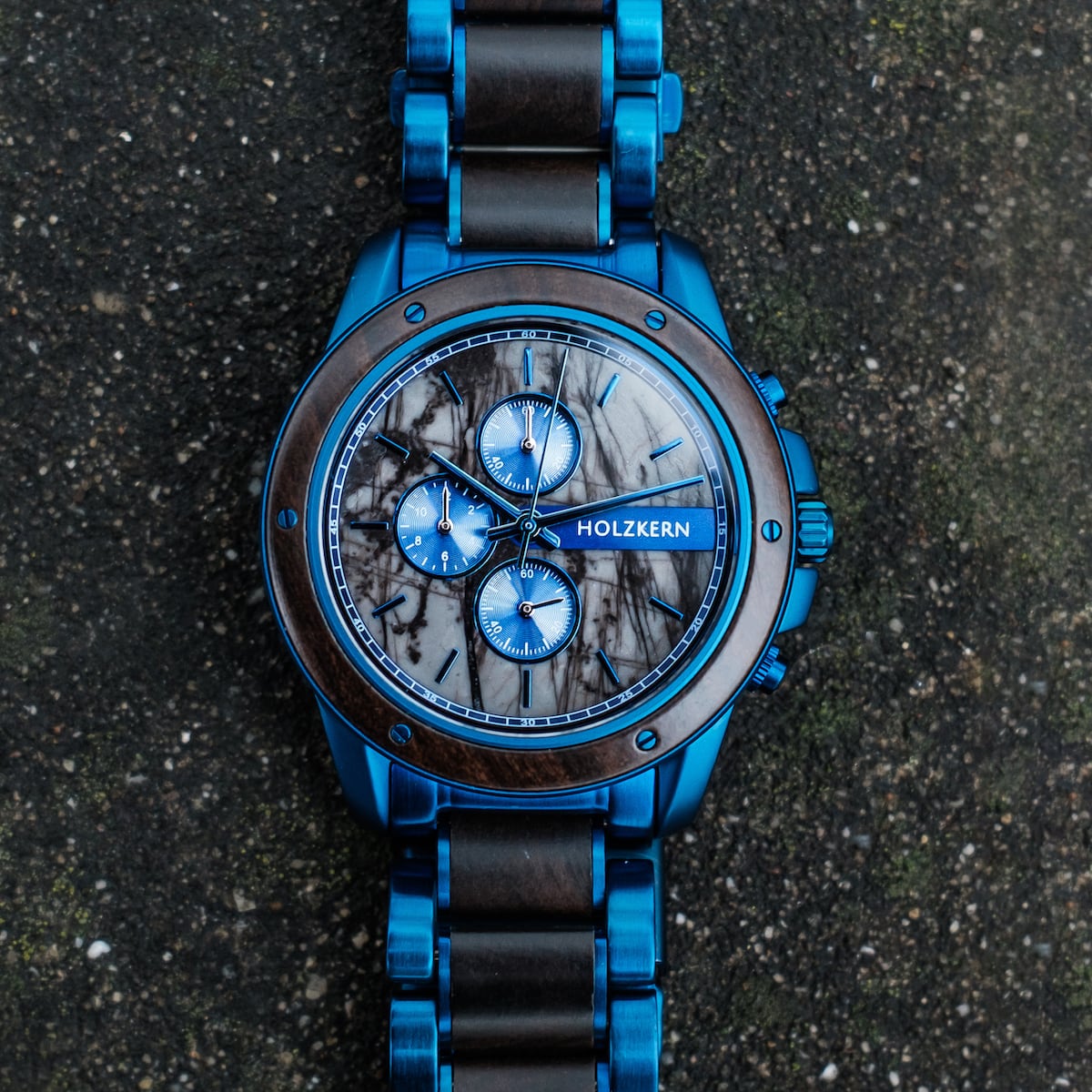 HOLZKERN Priamus Herren Chronograph