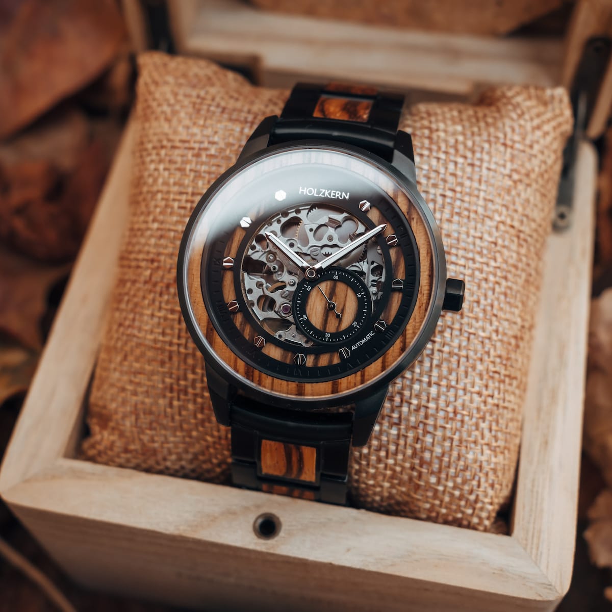 HOLZKERN | Sternum Herren Armbanduhr 