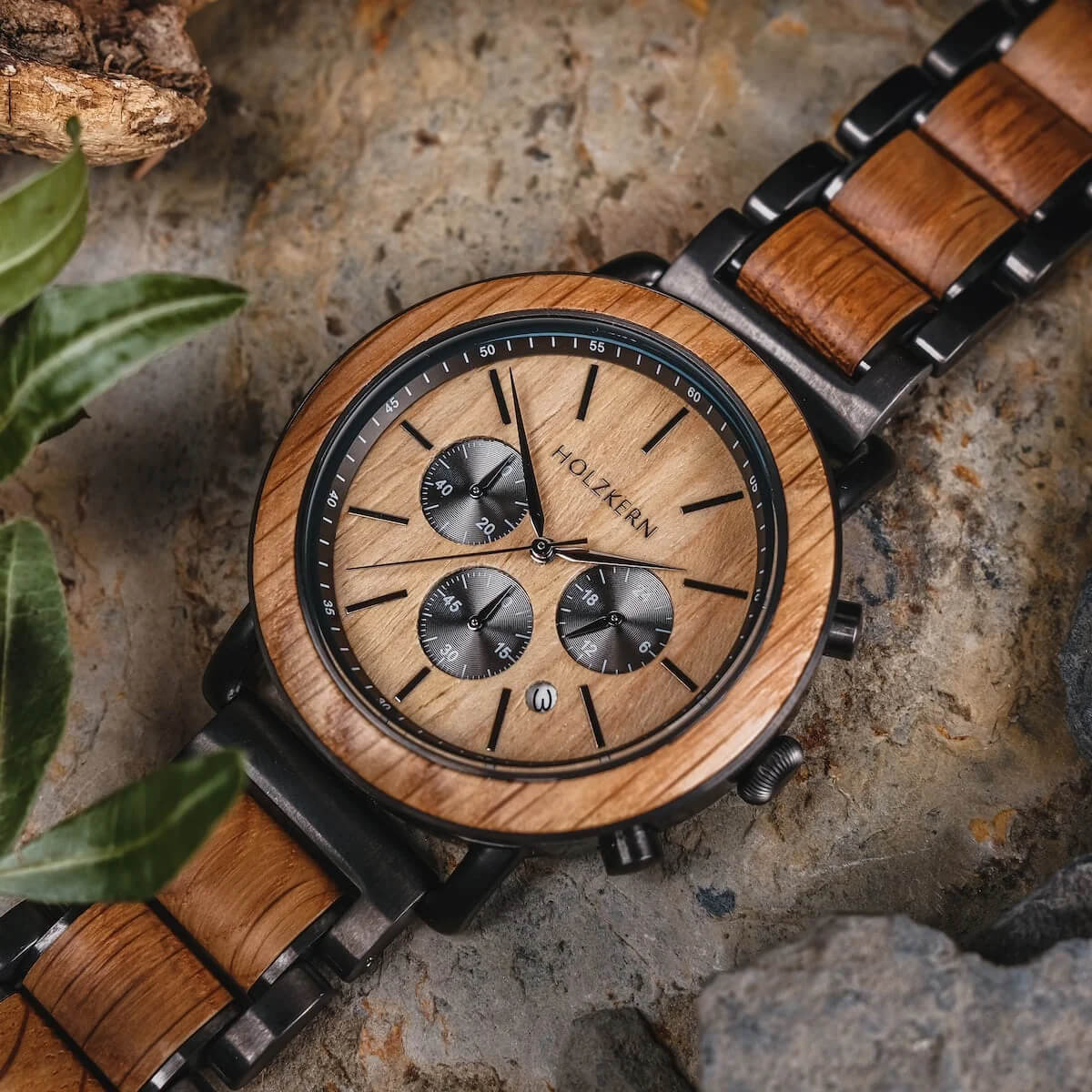 HOLZKERN Whakaari Herren Chronograph