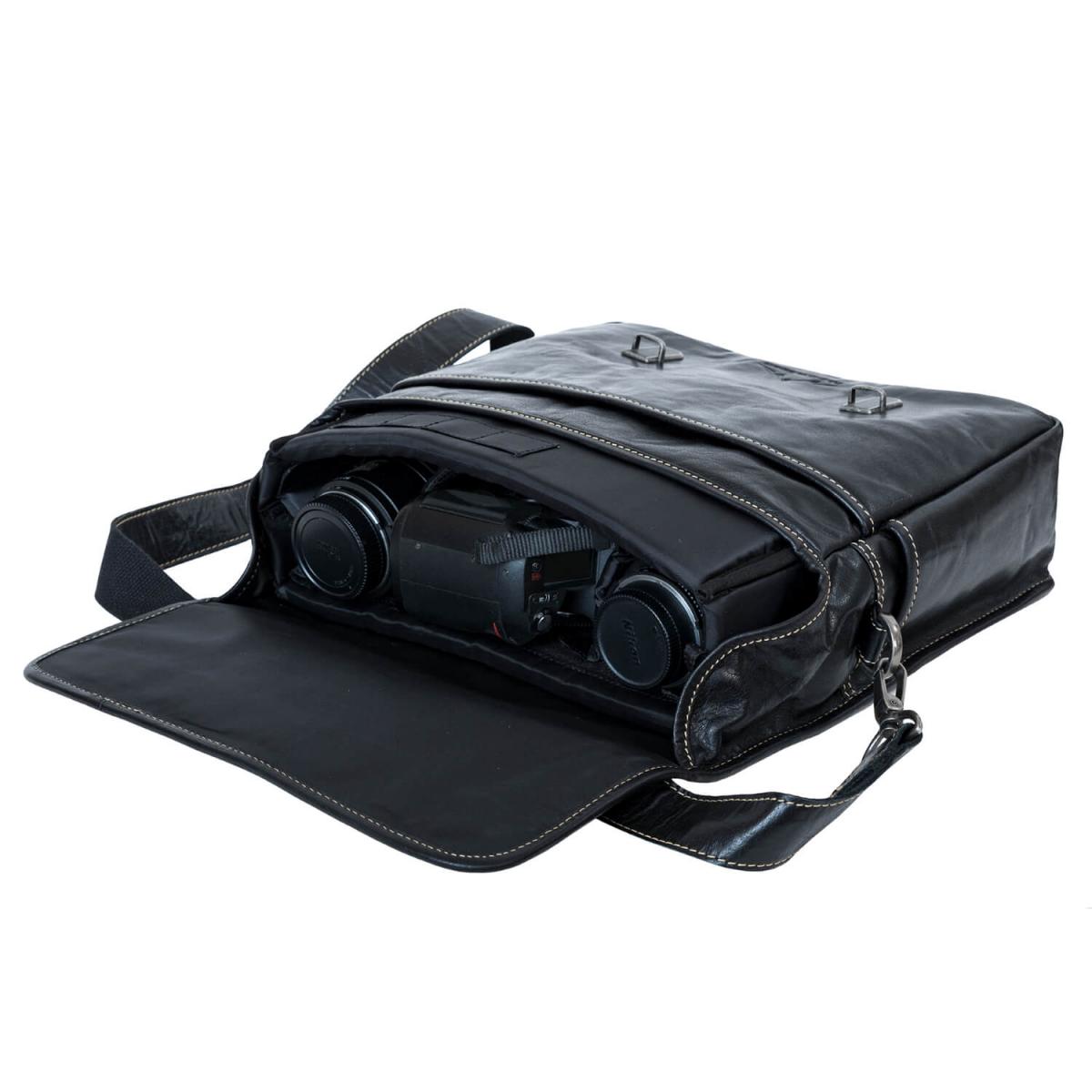 ALPENLEDER | Camera Case REPORTER (ebenholz)