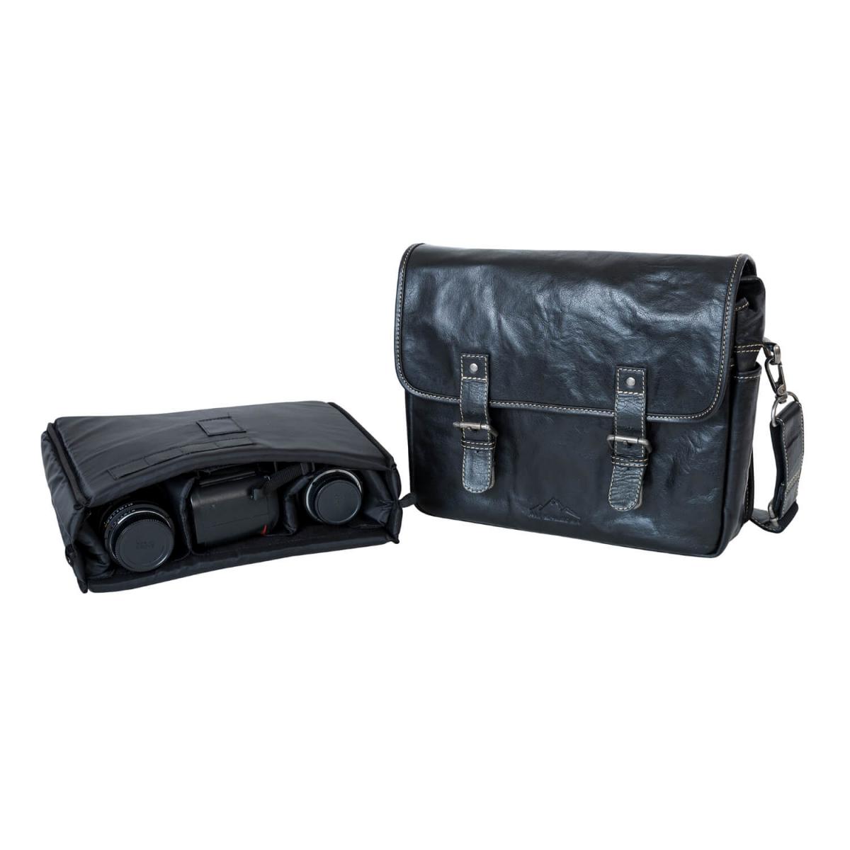 ALPENLEDER | Camera Case REPORTER (ebenholz)