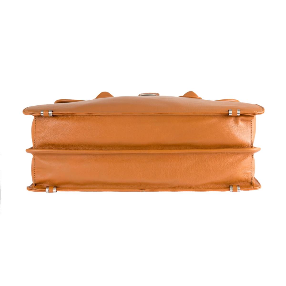 ALPENLEDER Damen Aktentasche OFFICE naturbraun