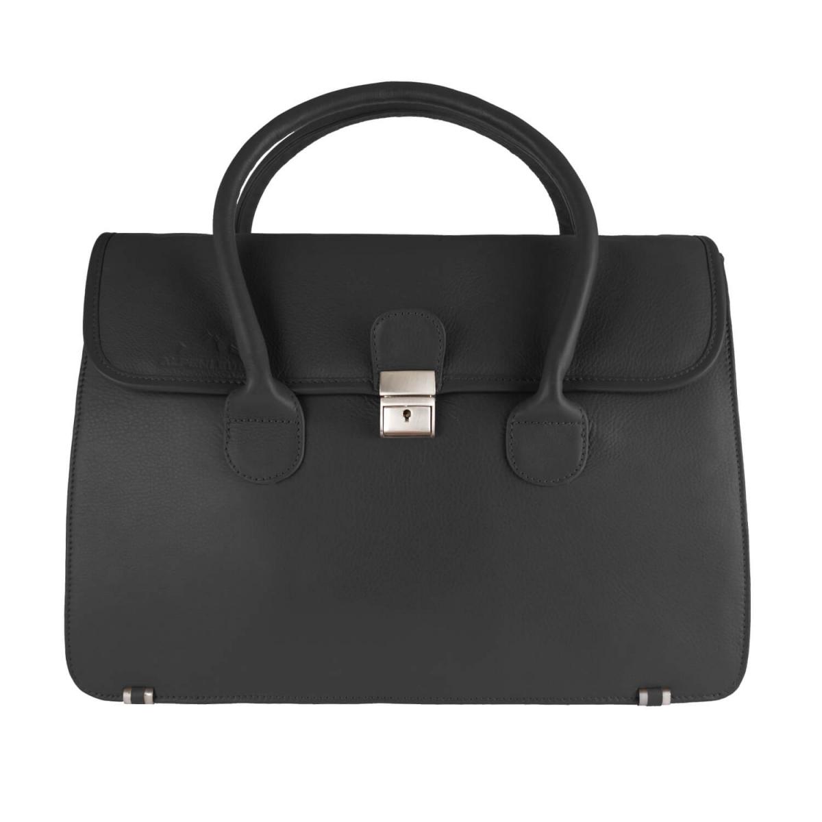 ALPENLEDER Damen Aktentasche OFFICE schwarz