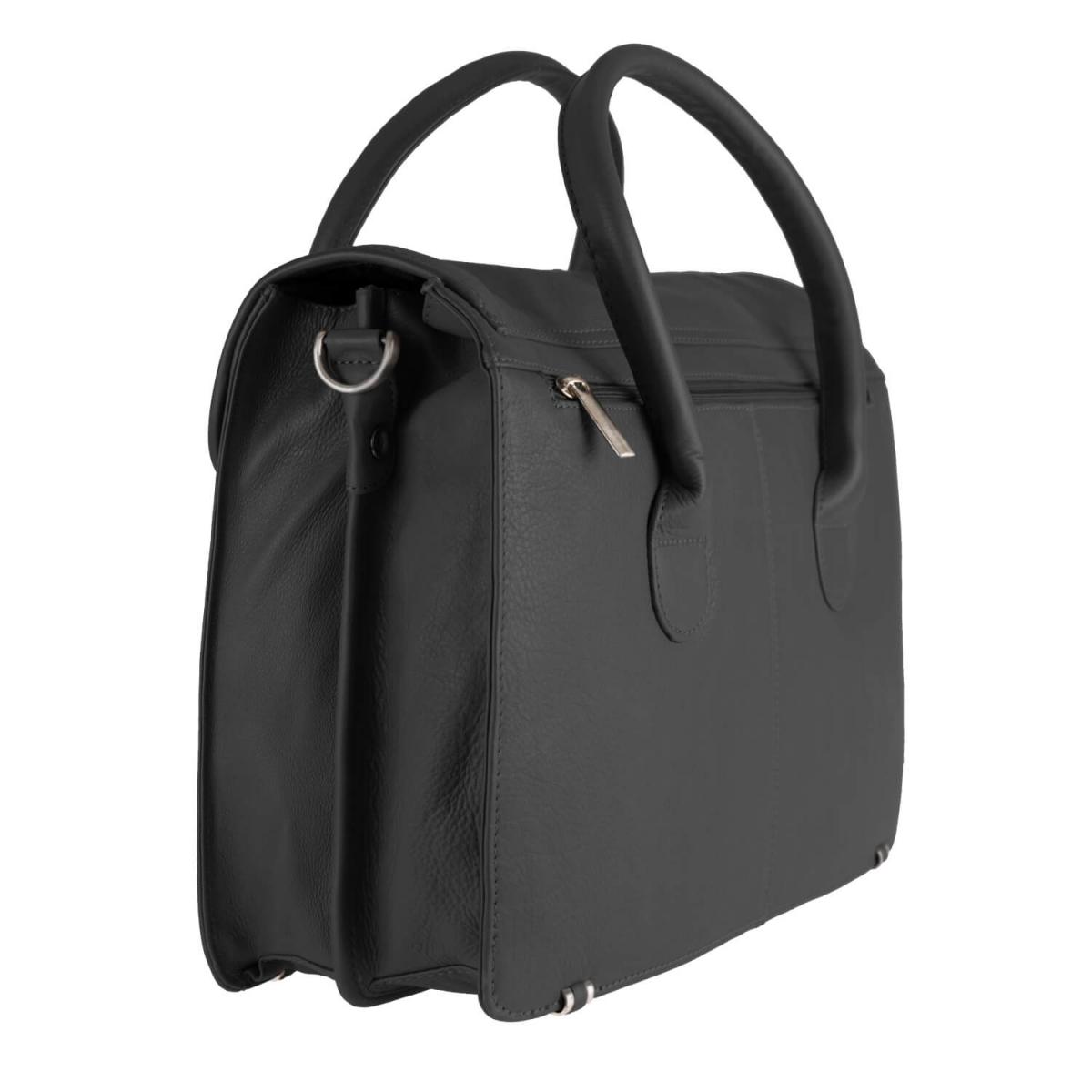 ALPENLEDER Damen Aktentasche OFFICE schwarz