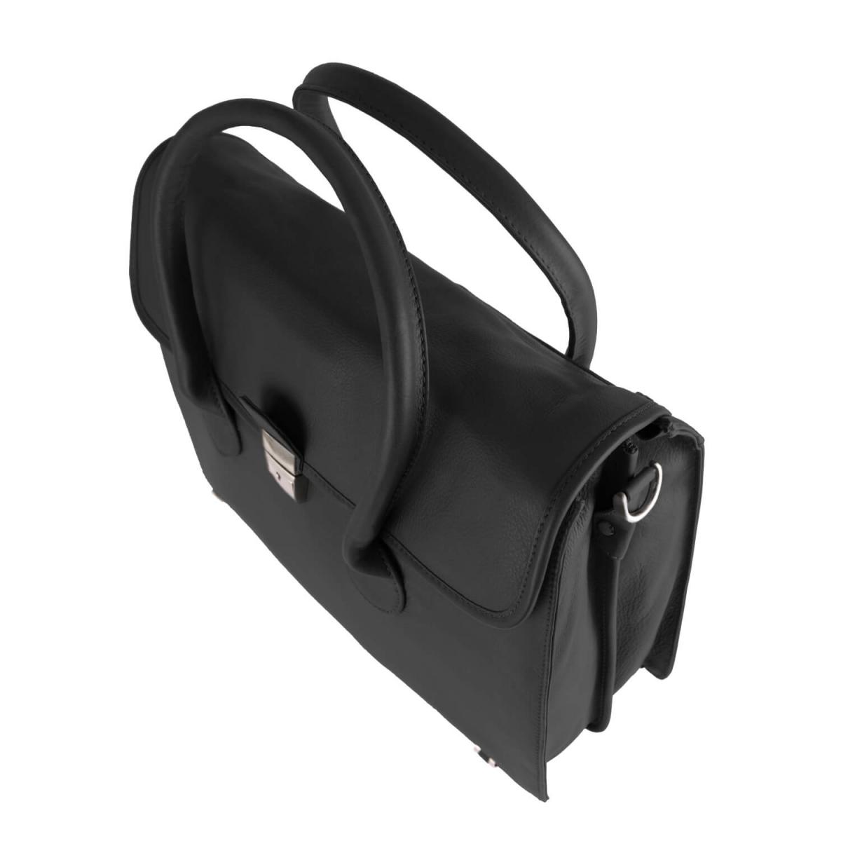 ALPENLEDER Damen Aktentasche OFFICE schwarz