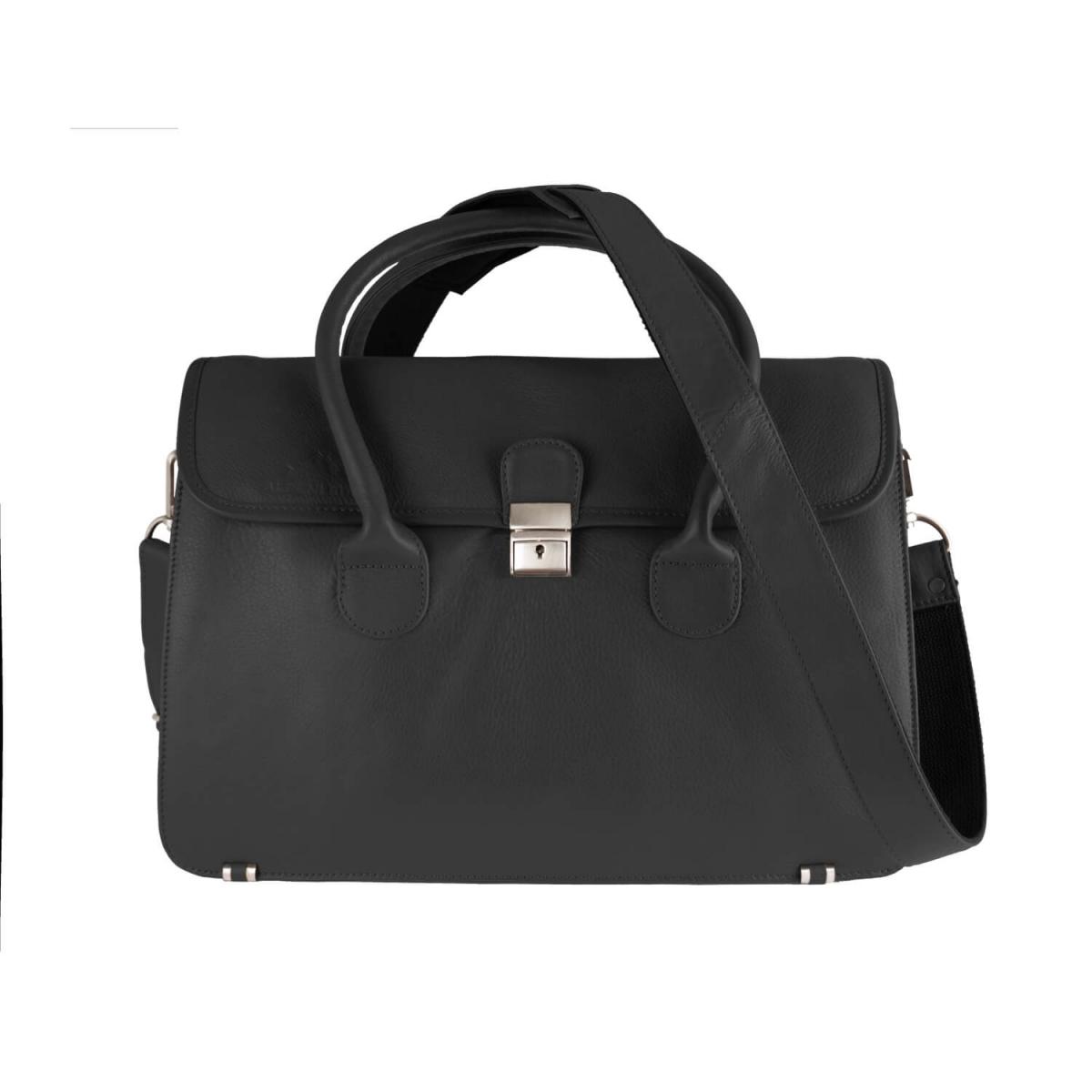 ALPENLEDER Damen Aktentasche OFFICE schwarz