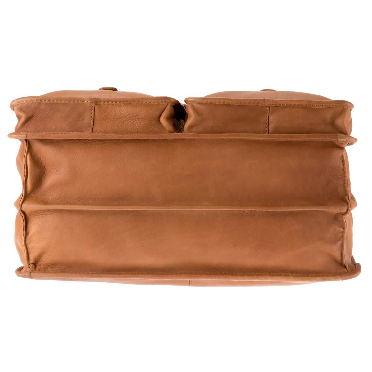 ALPENLEDER | Aktentasche DIPLOMAT naturbraun (5857-n)