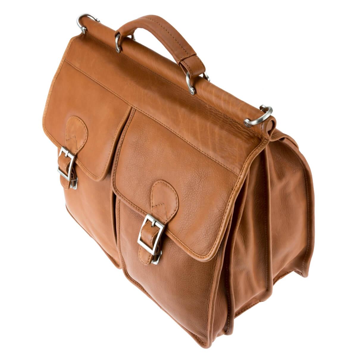ALPENLEDER | Aktentasche DIPLOMAT naturbraun (5857-n)