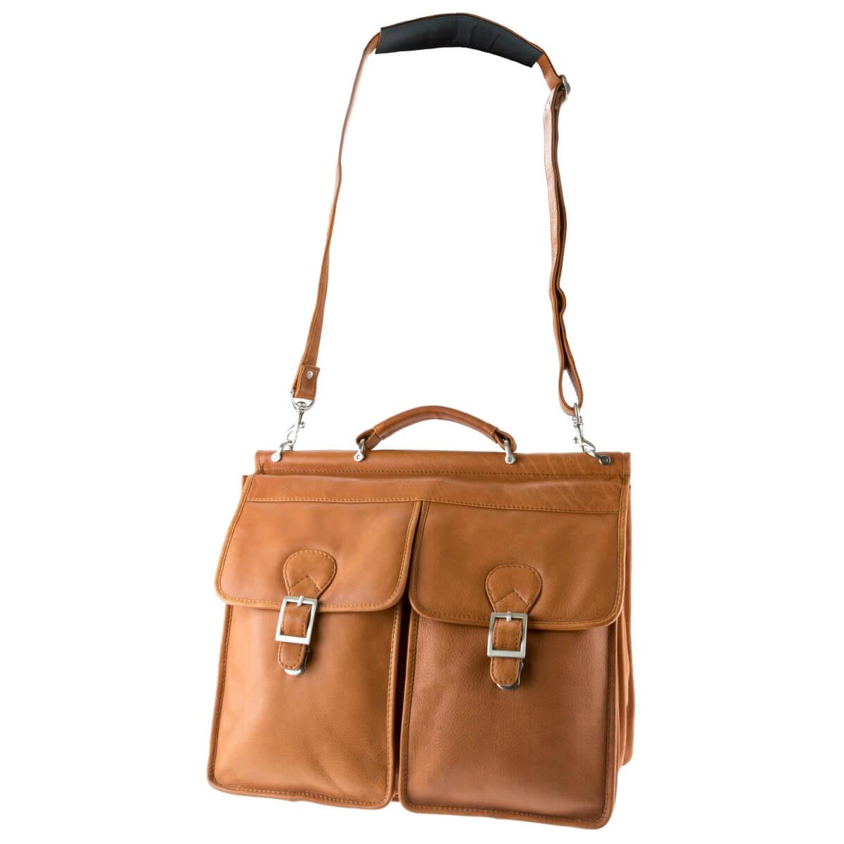 ALPENLEDER | Aktentasche DIPLOMAT naturbraun (5857-n)