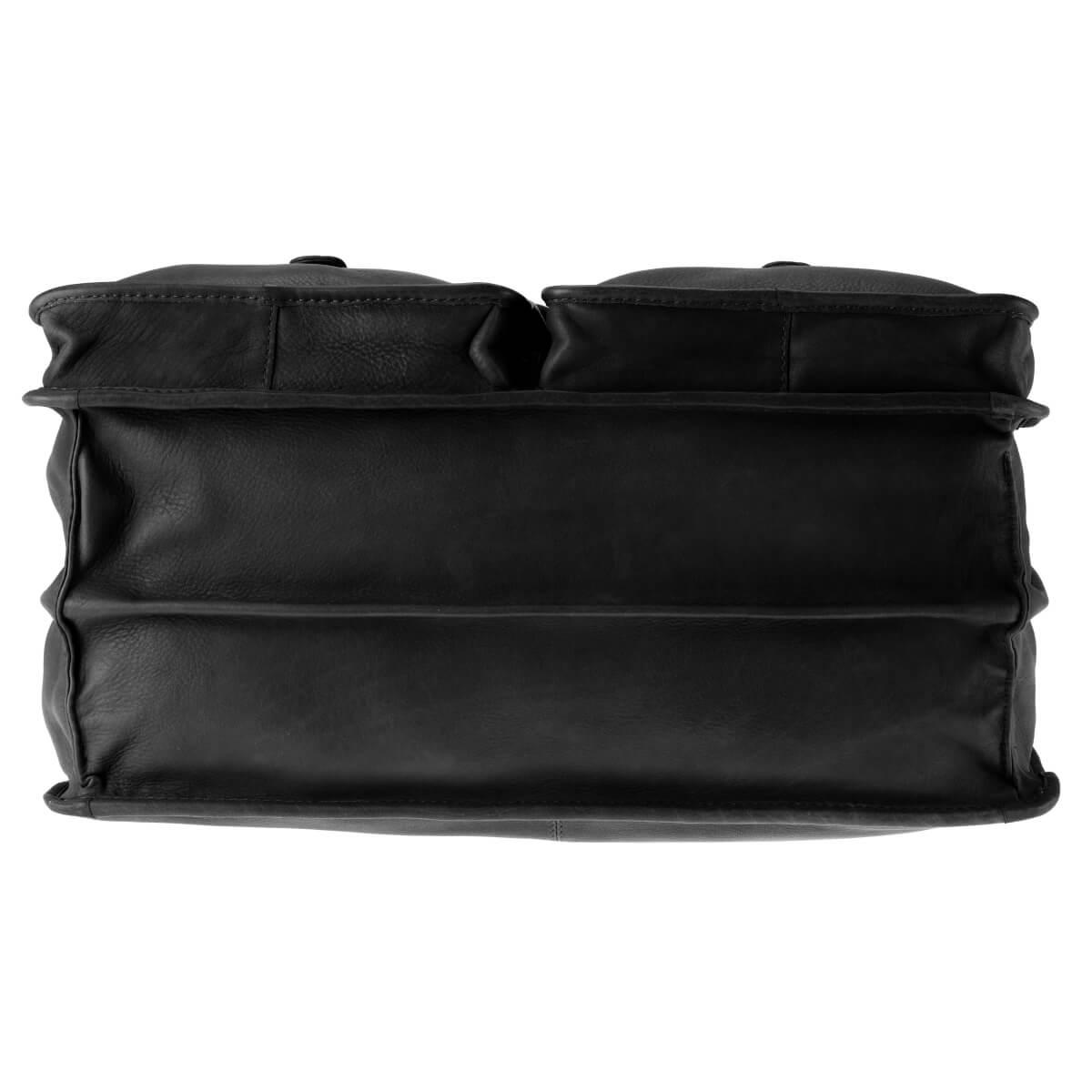 ALPENLEDER | Aktentasche DIPLOMAT schwarz (5857-sw)