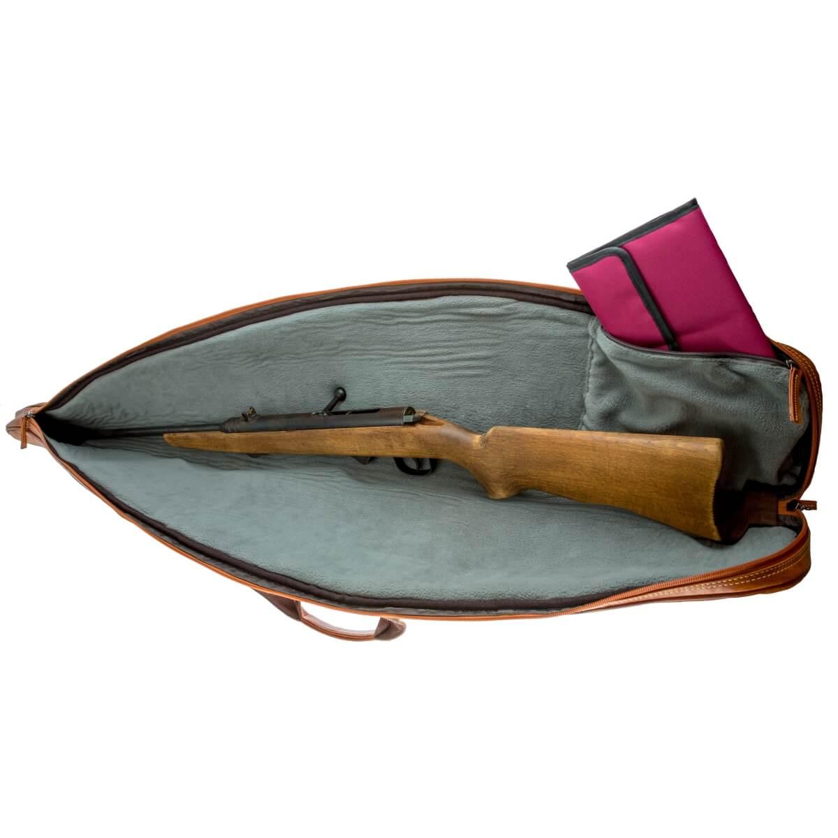 ALPENLEDER Gewehrtasche Gewehrfutteral HUNTER cognac