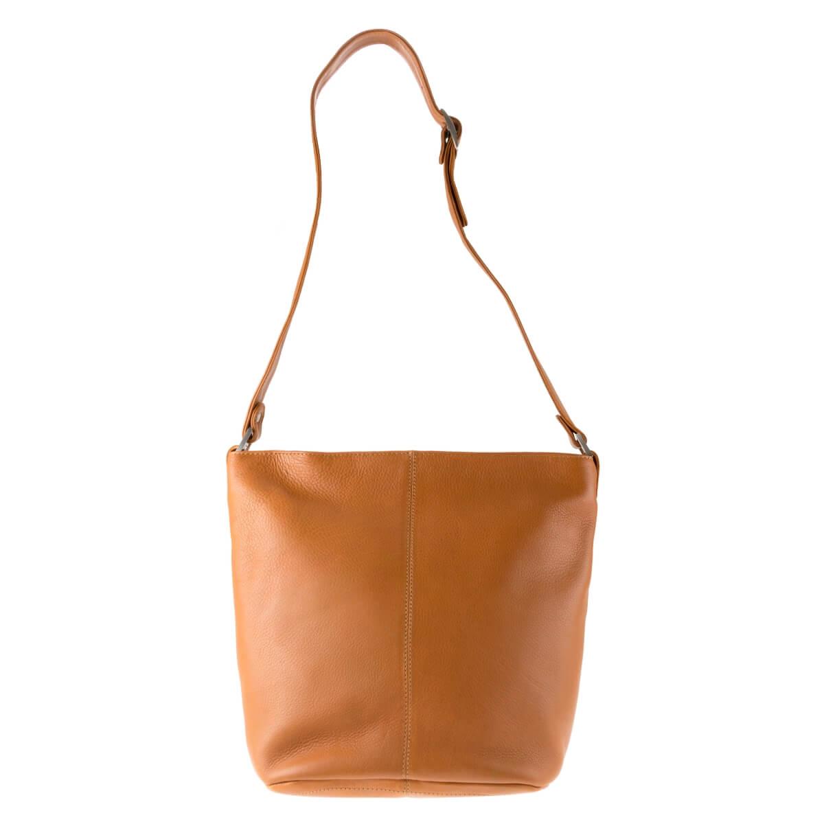 ALPENLEDER | Damen Umhängetasche GRAZ naturbraun (5803-N)