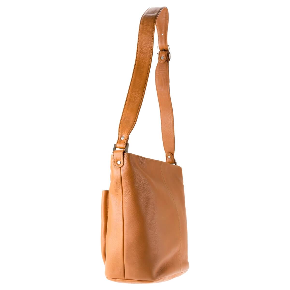 ALPENLEDER | Damen Umhängetasche GRAZ naturbraun (5803-N)