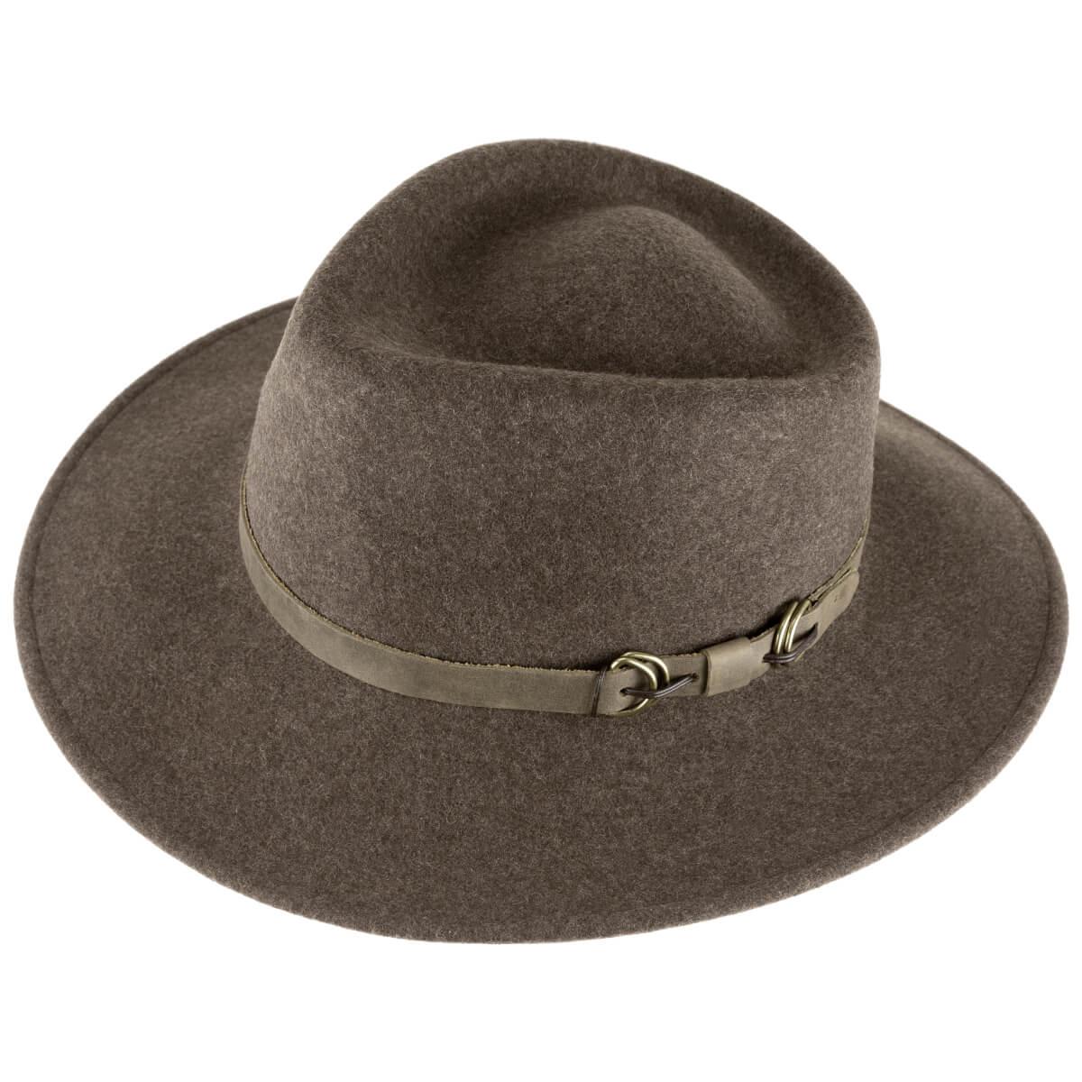 Alpenleder Damen Herren Wollfilzhut Padua saddle brown