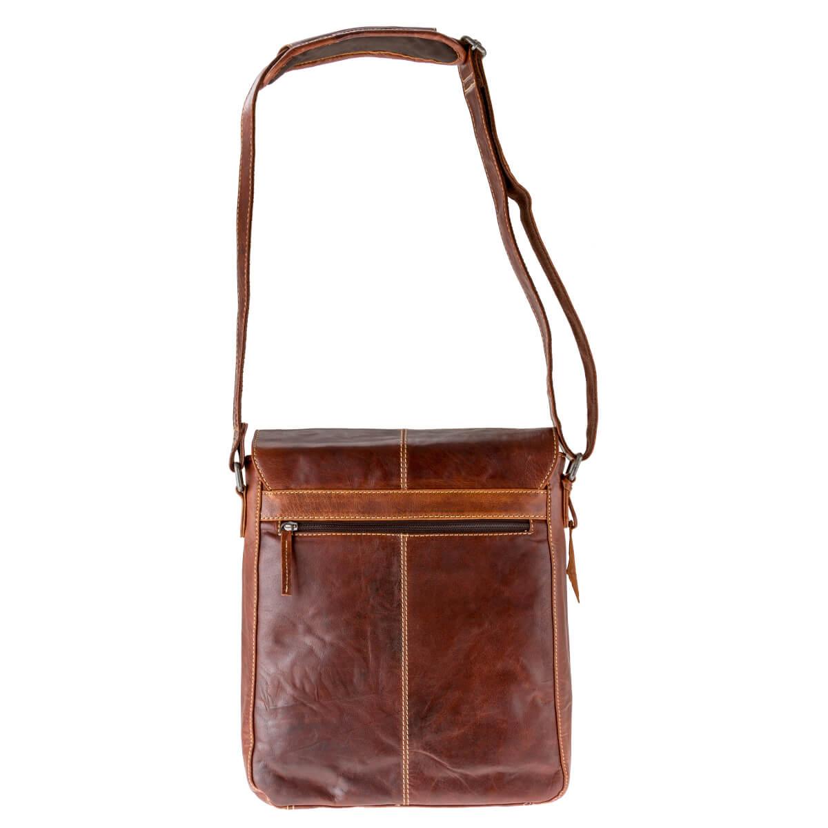 ALPENLEDER | Messenger Bag KANSAS (brandy)