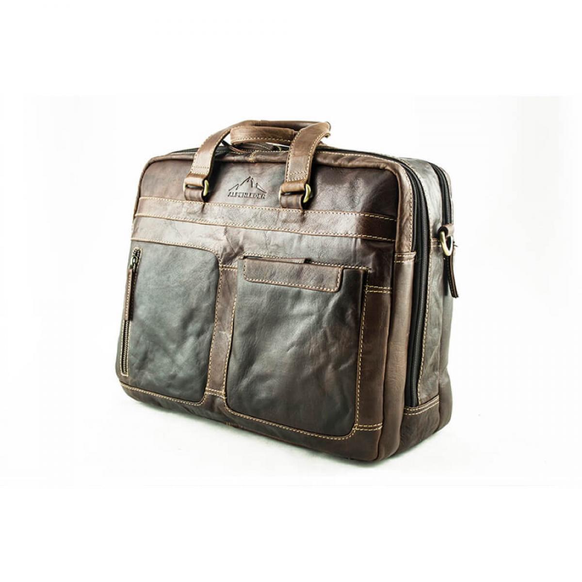 ALPENLEDER | Messenger Bag CHIEMSEE (brandy)