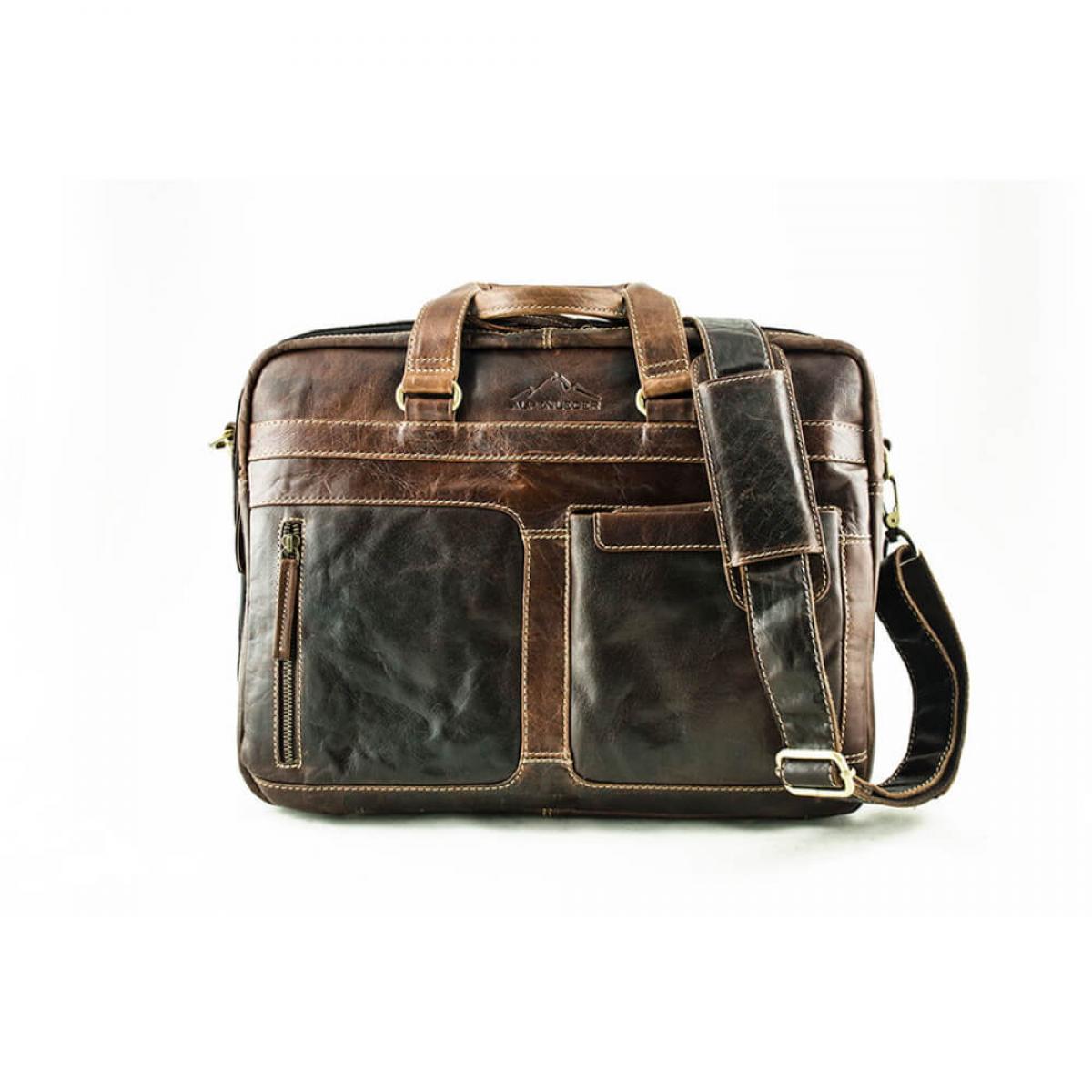 ALPENLEDER | Messenger Bag CHIEMSEE (brandy)