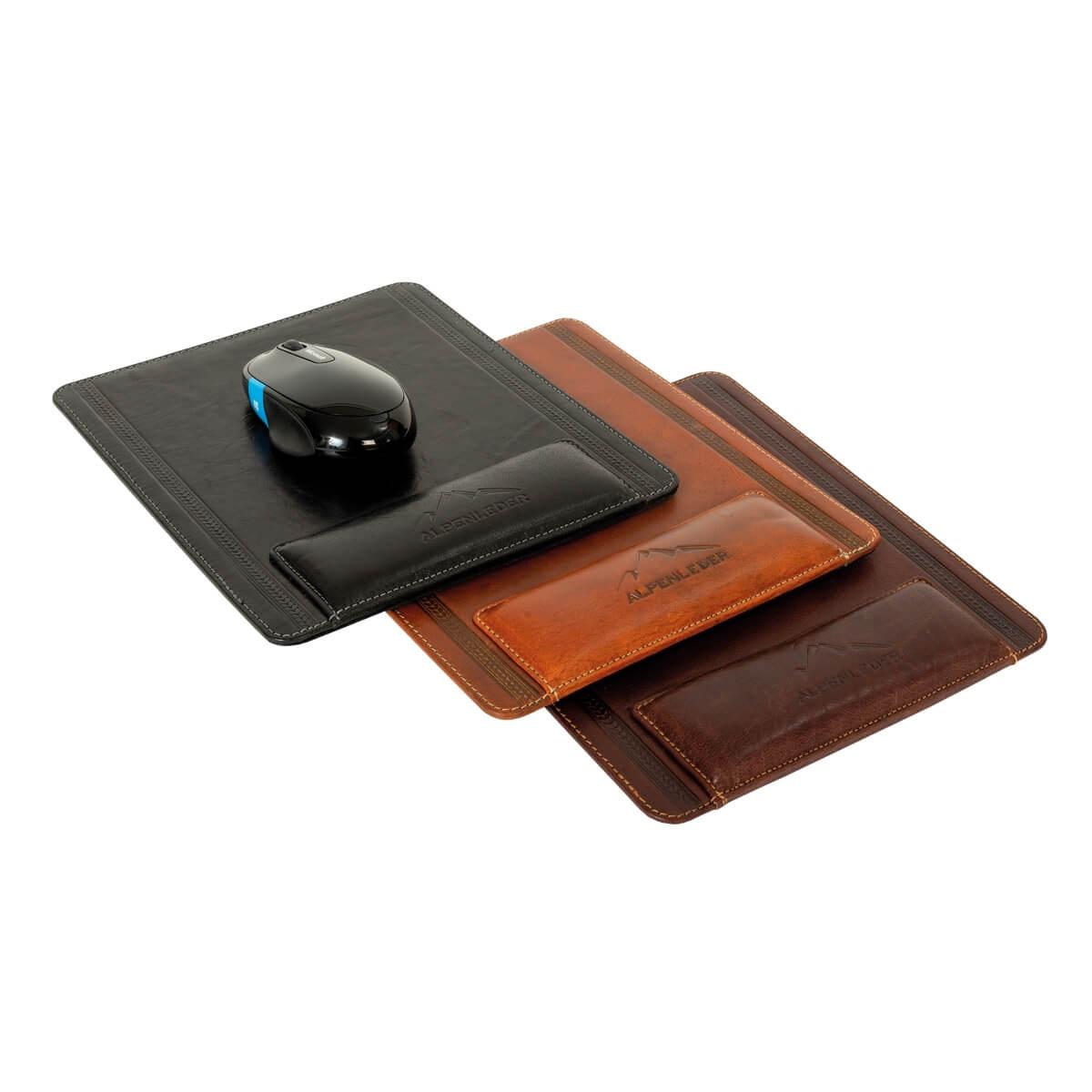 ALPENLEDER Mouse Pad KONSTANZ ebenholz