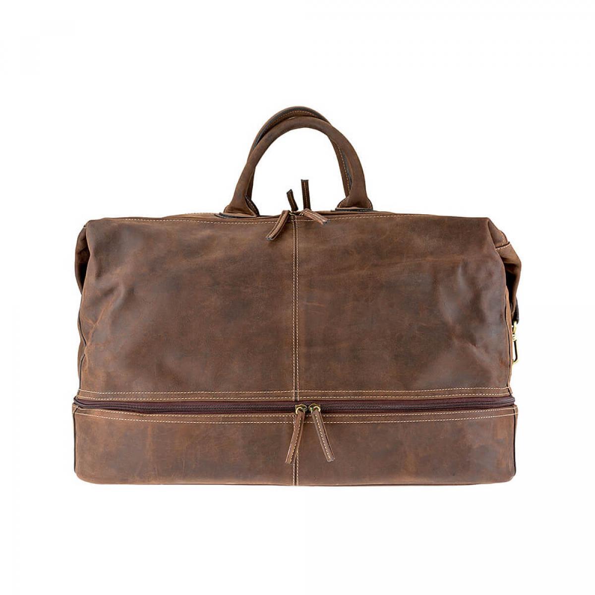 ALPENLEDER Reisetasche Duffel Bag ARIZONA koffee