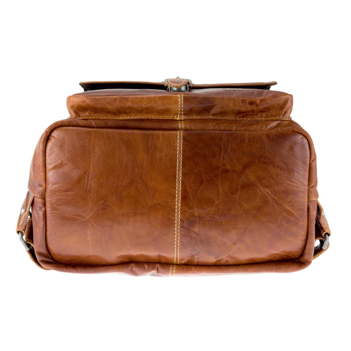 ALPENLEDER Rucksack Backpack JACOB´S WAY cognac