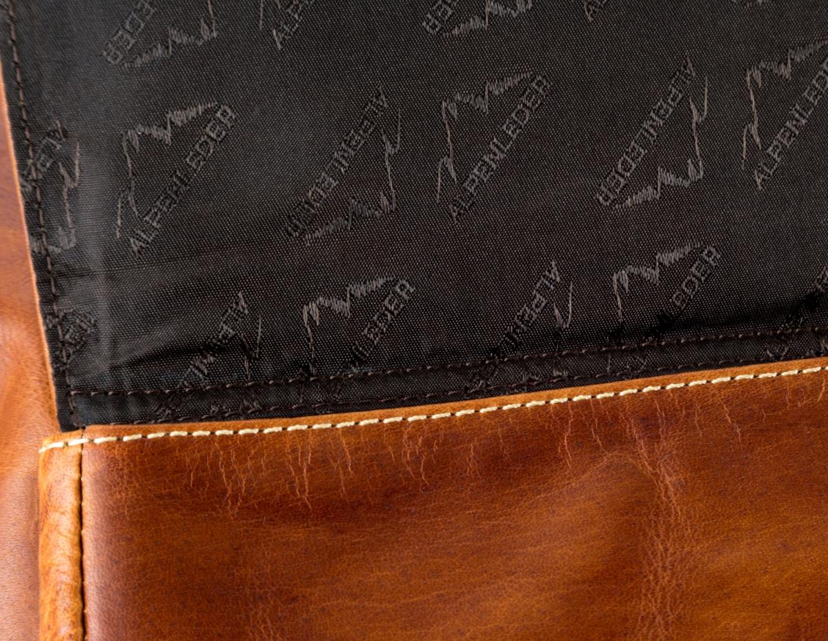 ALPENLEDER Rucksack Backpack JACOB´S WAY cognac