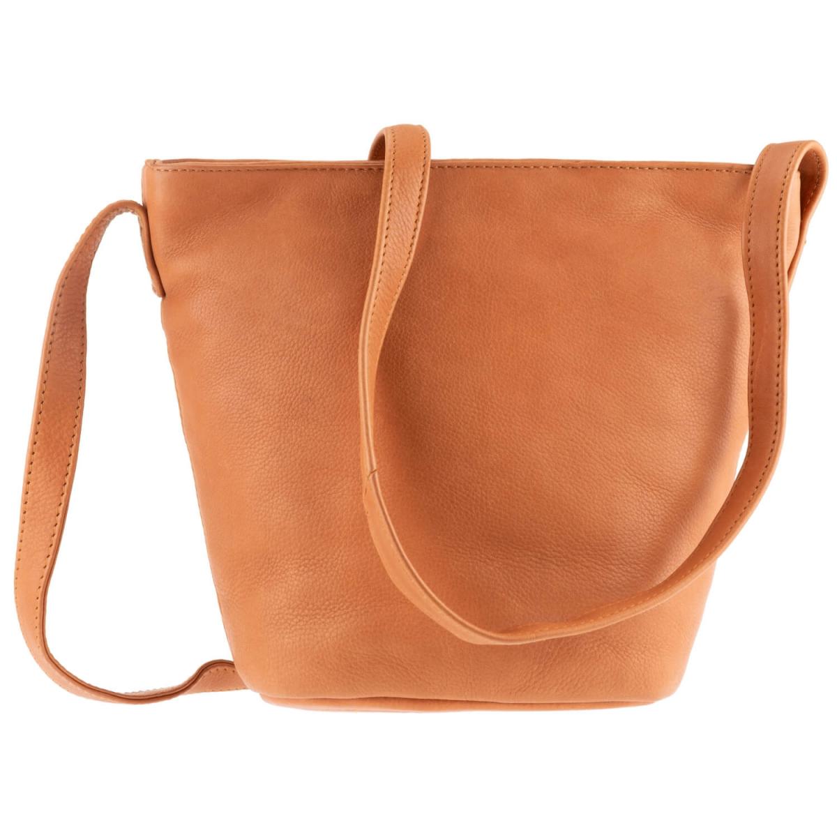 ALPENLEDER Damen Umhängetasche CHILE naturbraun (500-n)