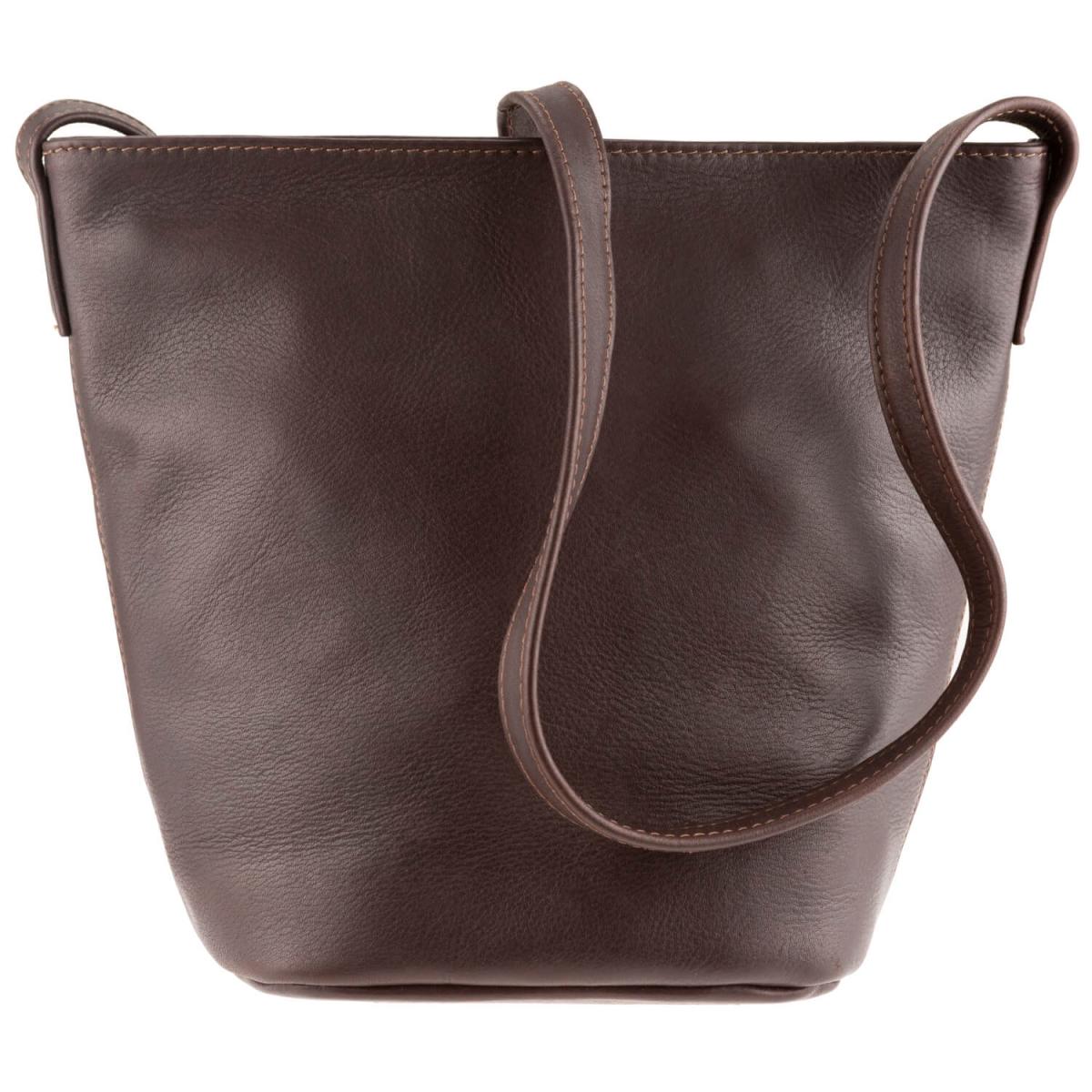 ALPENLEDER Damen Umhängetasche CHILE schokobraun (500-s)