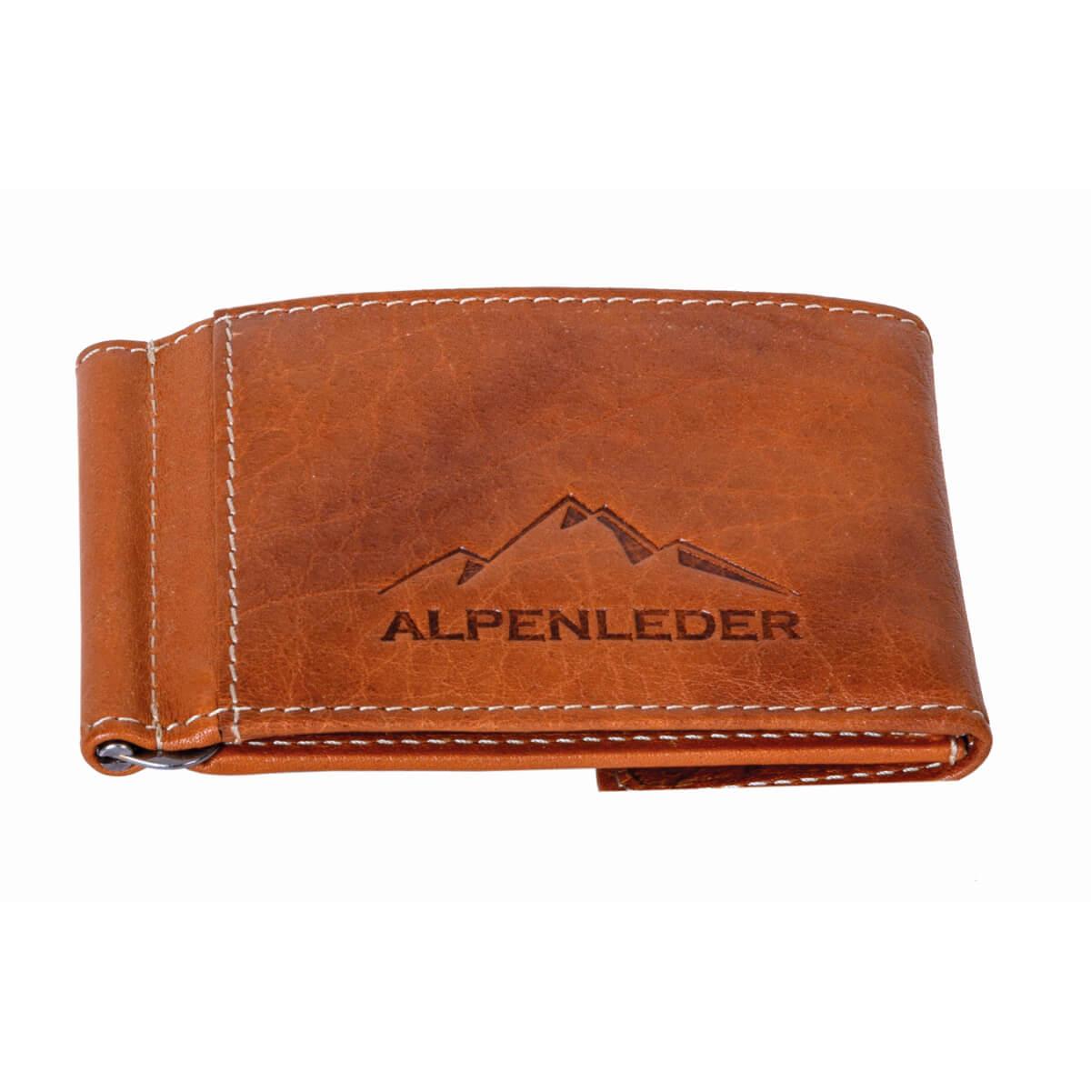 ALPENLEDER | Geldbeutel ZASTER cognac (CG1046-c)