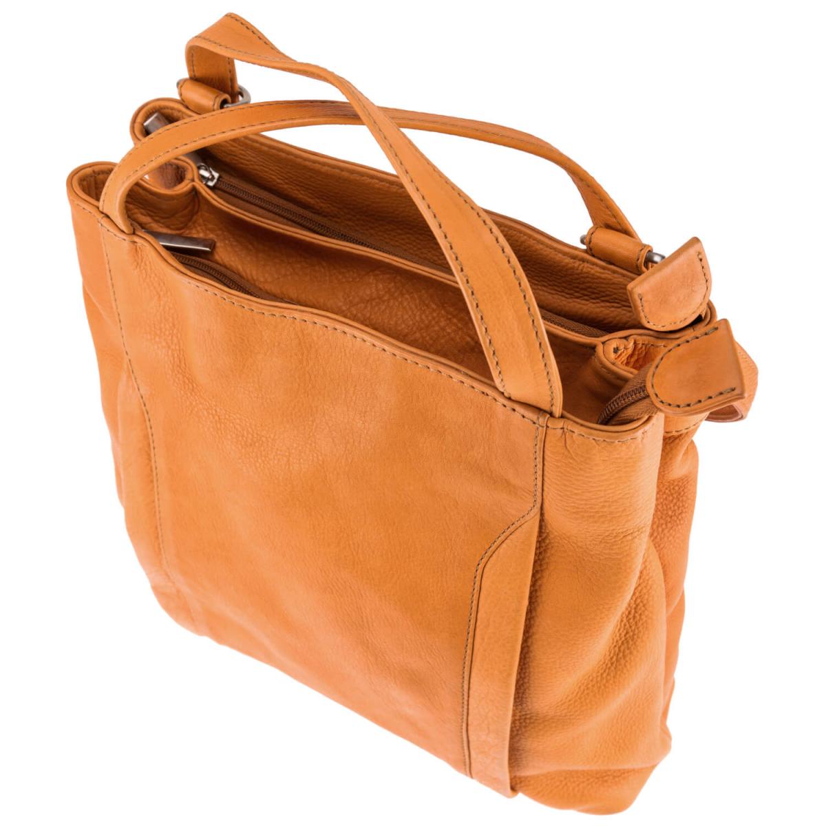 ALPENLEDER | Damen-Handtasche LIMA (naturbraun) 4718-n