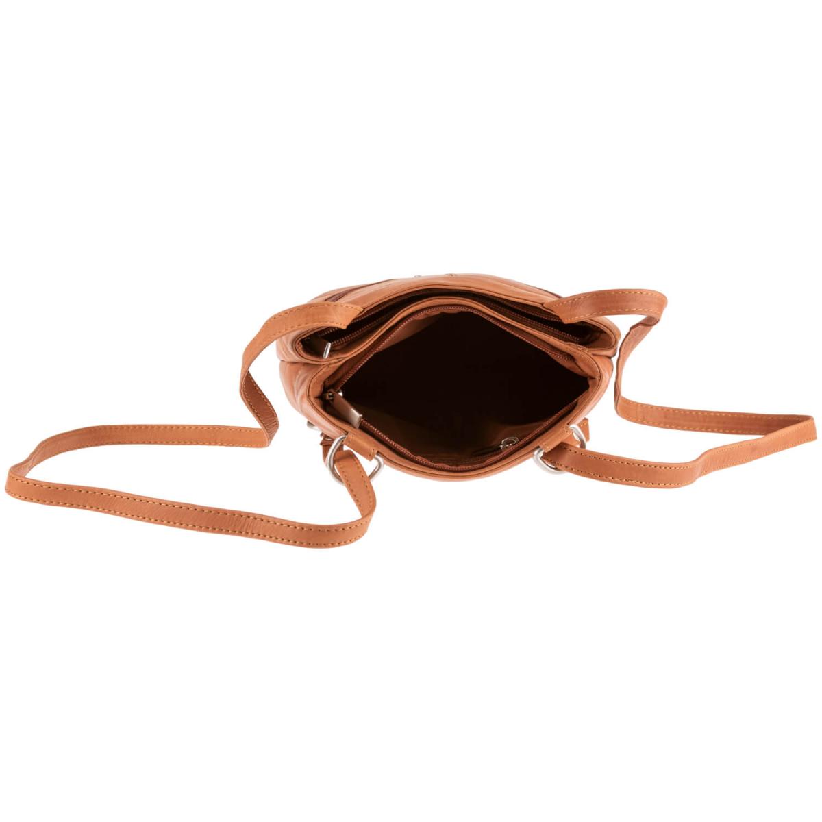 ALPENLEDER | Damen-Handtasche LIMA (naturbraun) 4718-n