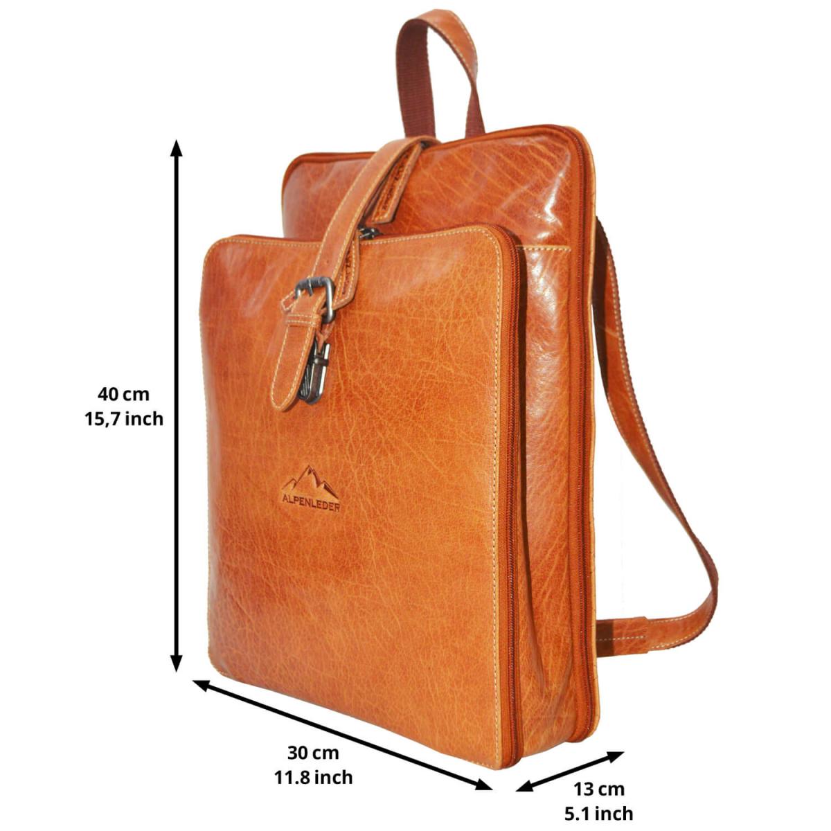 ALPENLEDER | Rucksack HUCKEPACK (cognac) CG4093